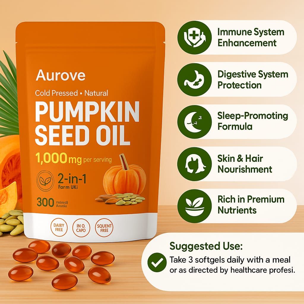 Pumpkin Seed Oil Softgel